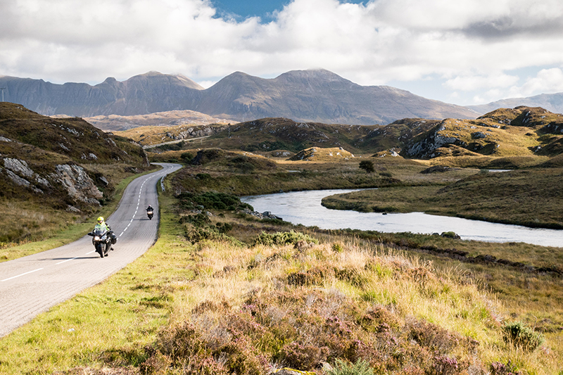 Guys riding NC500